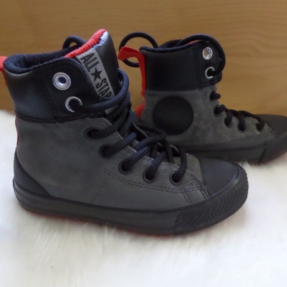 Converse Other - Converse Chuck Taylor All Star Boys Boots 12